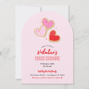 Valentinstag Cookie Exchange Party Einladung