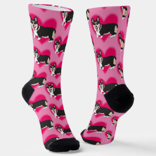 Valentinstag Corgi Hearts Xoxo Socken