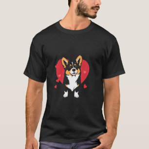 Valentinstag-Corgi T-Shirt