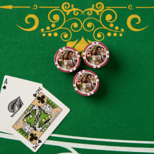 Valentinstag Custom Foto Spanisch Pokerchips
