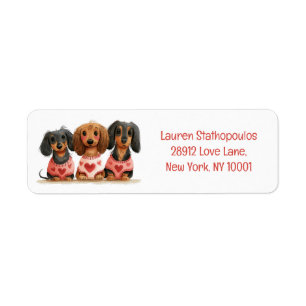 Valentinstag Dackel Hunde