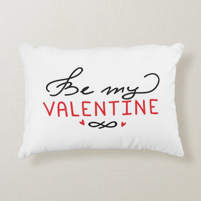 Valentinstag Dekokissen (Vorderseite)