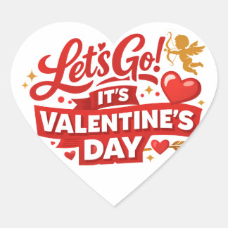 Valentinstag Dekorative Aufkleber