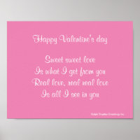 Valentinstag der echten Liebe