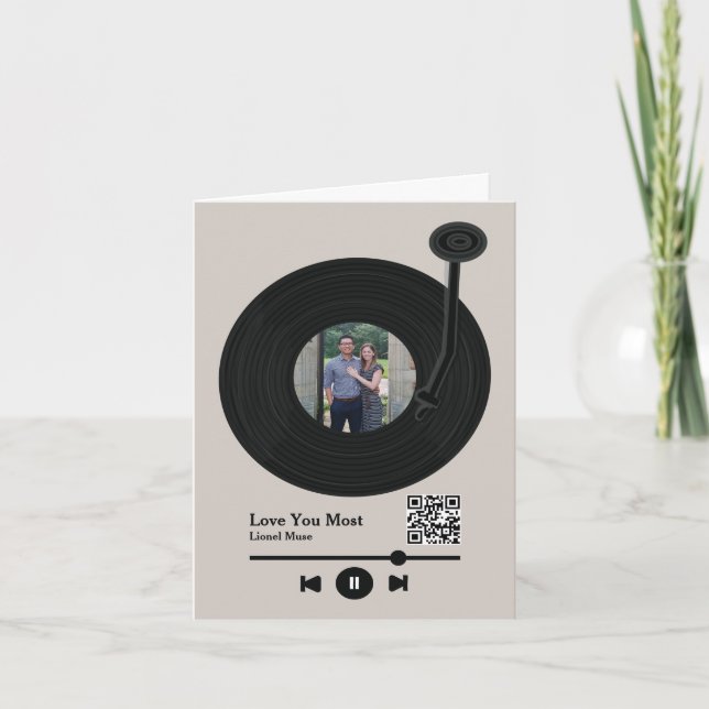 Valentinstag der ersten Tanzaufzeichnung Feiertagskarte (Vorderseite)