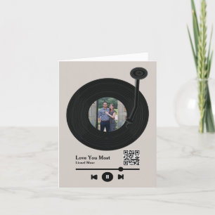 Valentinstag der ersten Tanzaufzeichnung Feiertagskarte