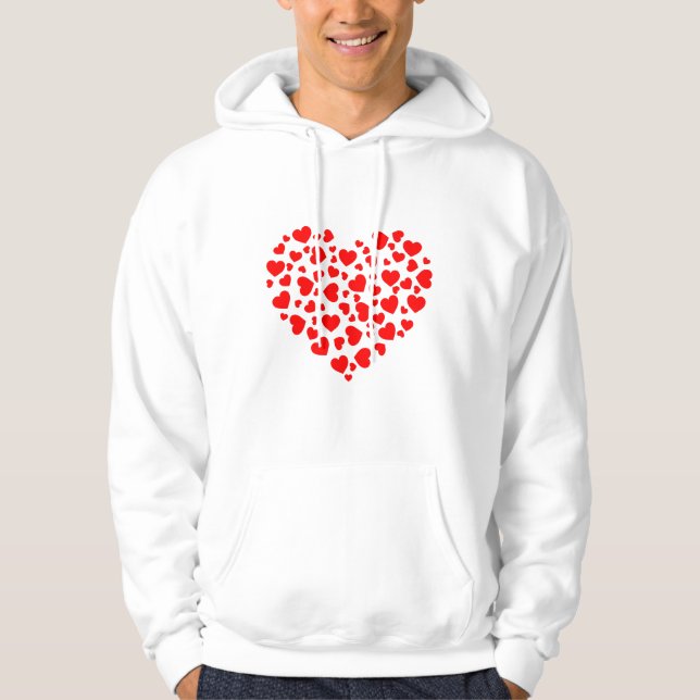 Valentinstag der Frauen Hoodie (Vorderseite)