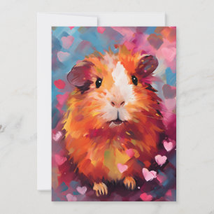 Valentinstag der Guinea Feiertagskarte