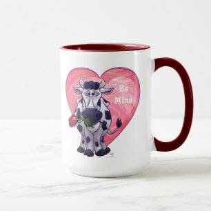 Valentinstag der Kuh Tasse