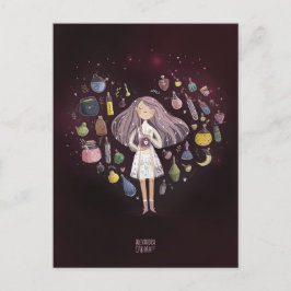 Valentinstag der Liebe Feiertagspostkarte