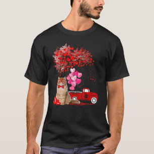 Valentinstag der Perserkatze T-Shirt