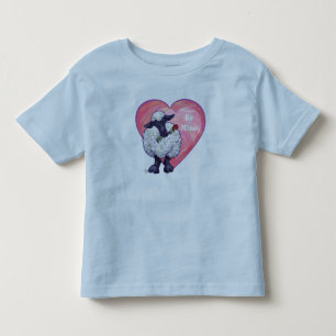Valentinstag der Schafe Kleinkind T-shirt