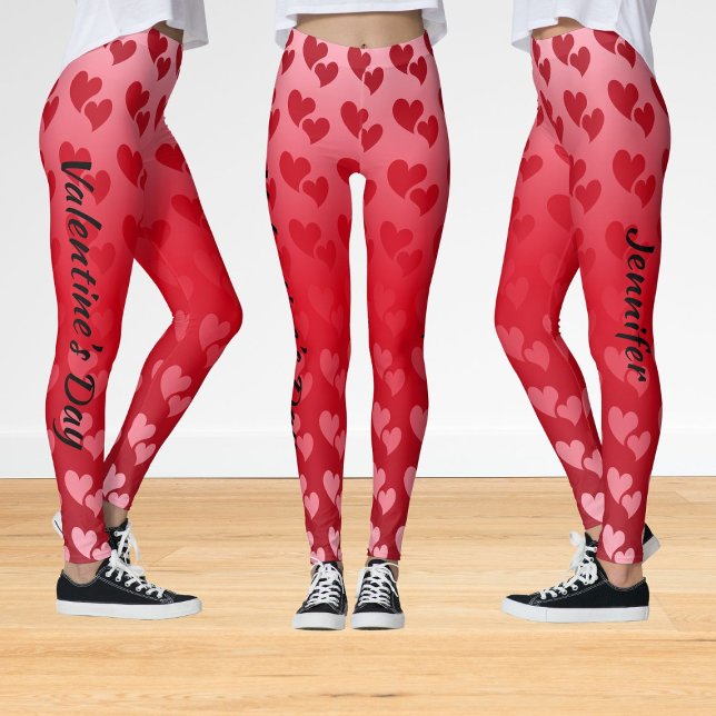 Valentinstag des Herzens Leggings (Von Creator hochgeladen)