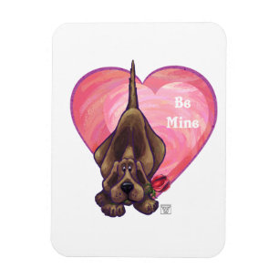 Valentinstag des Hundes Magnet