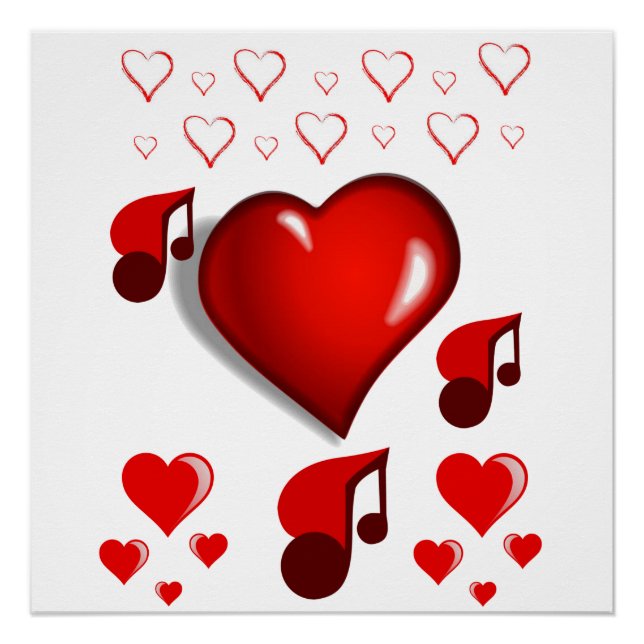 Valentinstag des Posters Poster (Vorderseite)