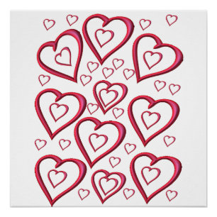 Valentinstag des Posters Poster