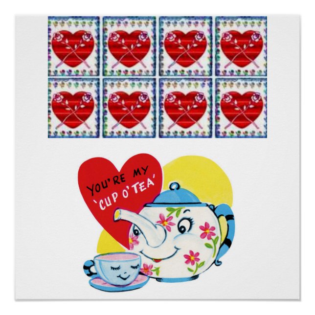 Valentinstag des Posters Poster (Vorderseite)