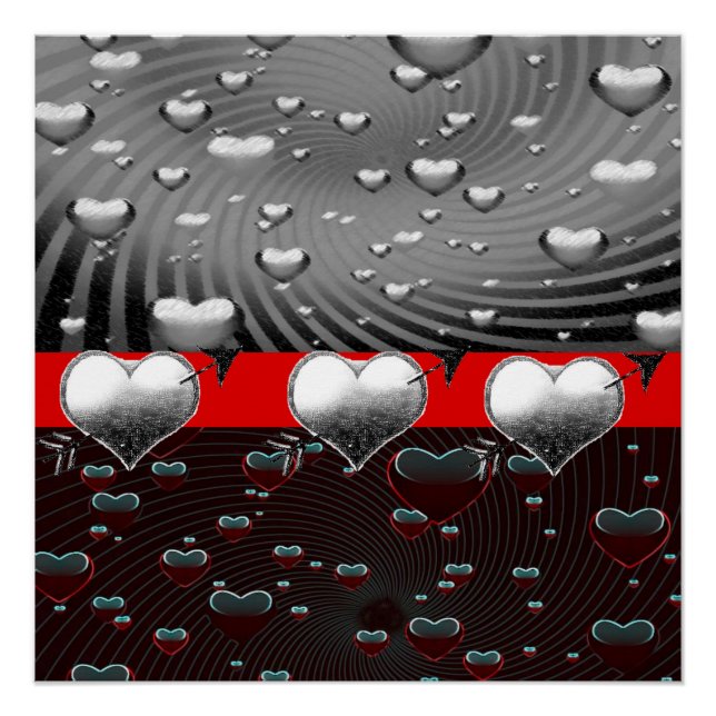 Valentinstag des Posters Poster (Vorderseite)