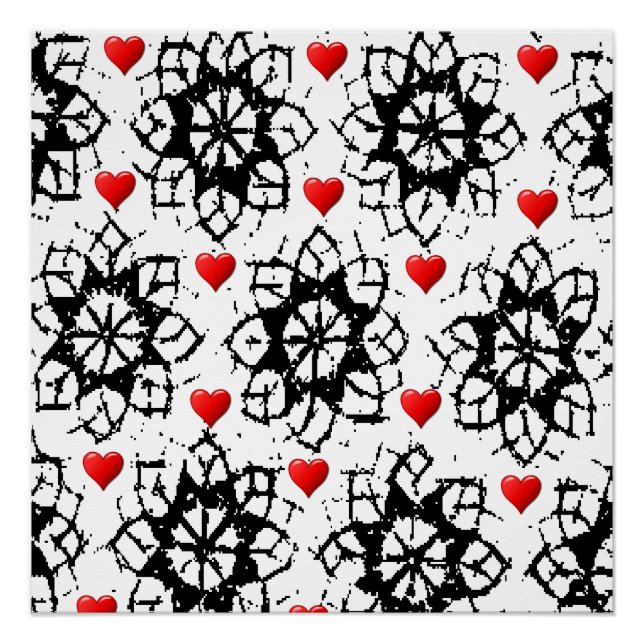 Valentinstag des Posters Poster