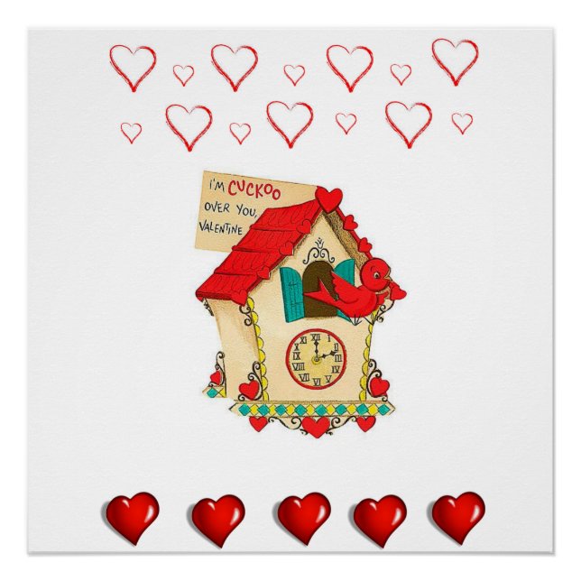 Valentinstag des Posters Poster (Vorderseite)