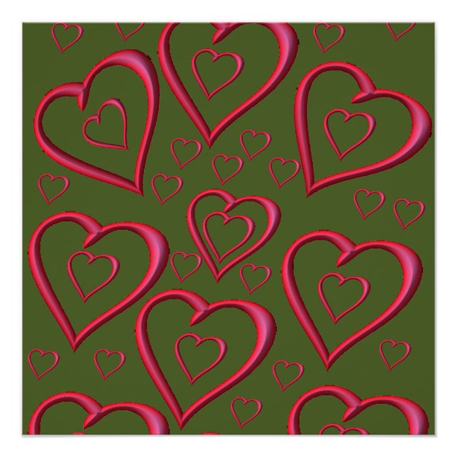 Valentinstag des Posters Poster (Vorderseite)