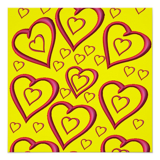 Valentinstag des Posters Poster (Vorderseite)