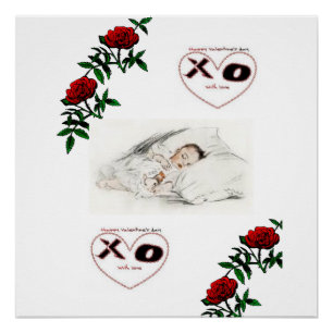 Valentinstag des Posters Poster