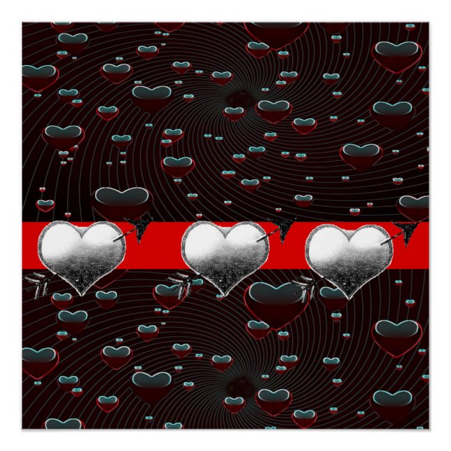 Valentinstag des Posters Poster (Vorderseite)