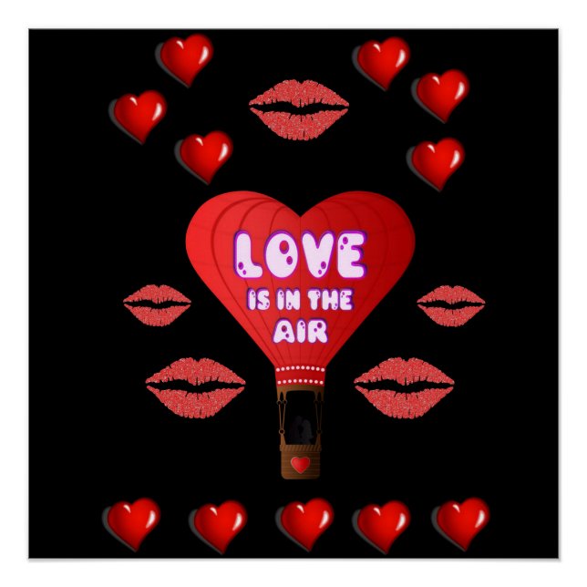 Valentinstag des Posters Poster (Vorderseite)