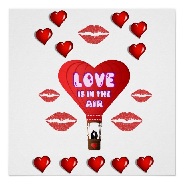 Valentinstag des Posters Poster (Vorderseite)