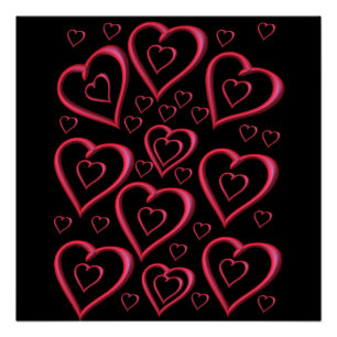 Valentinstag des Posters Poster