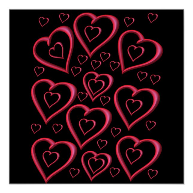 Valentinstag des Posters Poster (Vorderseite)