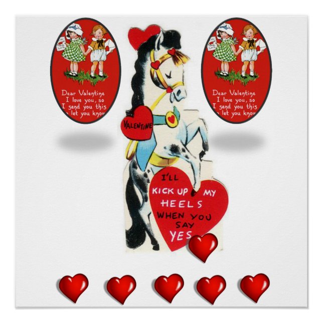 Valentinstag des Posters Poster (Vorderseite)