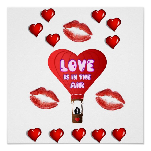 Valentinstag des Posters Poster (Vorderseite)