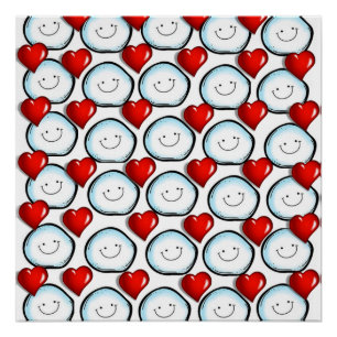 Valentinstag des Posters Poster