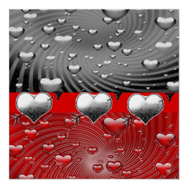 Valentinstag des Posters Poster (Vorderseite)