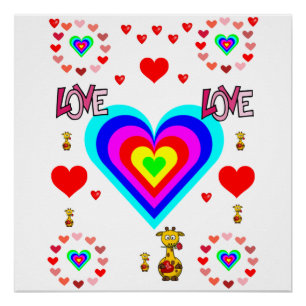 Valentinstag des Posters Poster