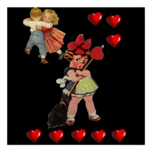 Valentinstag des Posters Poster