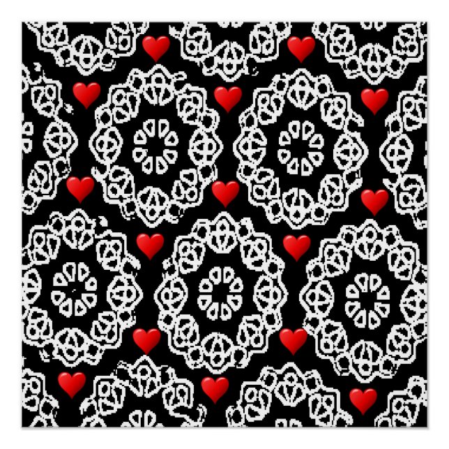 Valentinstag des Posters Poster (Vorderseite)