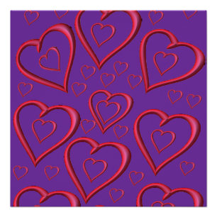 Valentinstag des Posters Poster