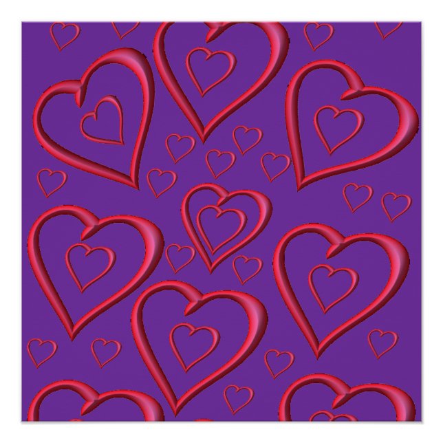 Valentinstag des Posters Poster (Vorderseite)