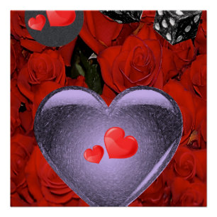 Valentinstag des Posters Poster