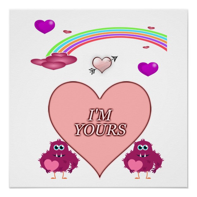Valentinstag des Posters Poster (Vorderseite)