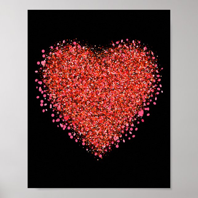 Valentinstag-Designs2 Poster (Vorne)