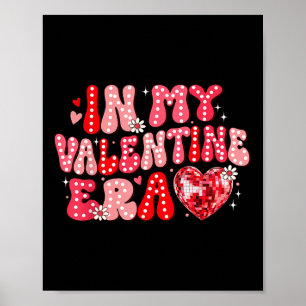 Valentinstag Disco Herzlich Willkommen in der Vale Poster
