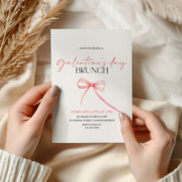 Valentinstag Einladung, Galentinstag Brunch Einladung