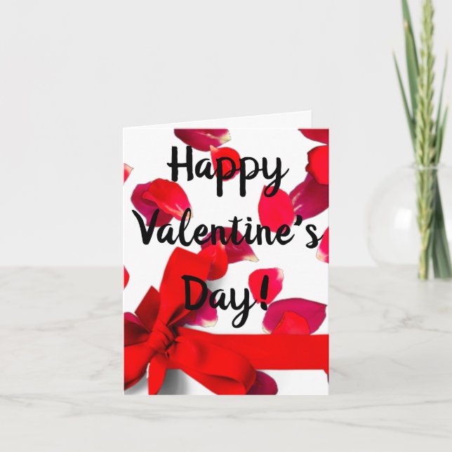 Valentinstag erstellen Sie Ihre eigene Vorlage (Vorderseite)