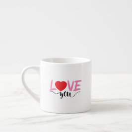 Valentinstag Espressotasse