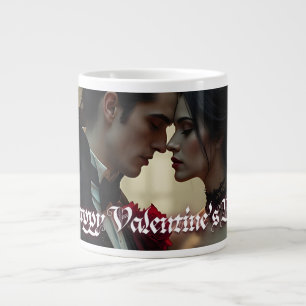 Valentinstag ewiger Leidenschaft Jumbo-Tasse