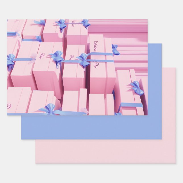 Valentinstag Extravaganza Geschenkpapier Set (Set)